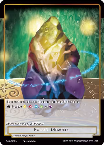 Ruler's Memoria (PofA-124), Alice Origin IV: Prologue of Attoractia — Force of Will card price