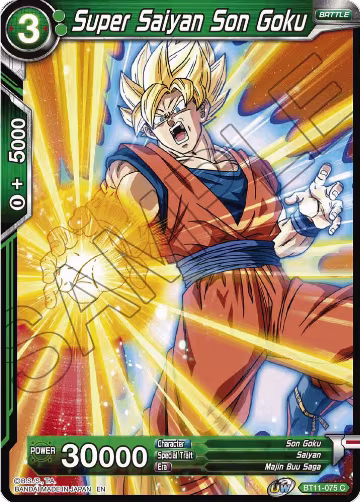 Super Saiyan Son Goku (BT11-075), Vermilion Bloodline — DB Super card price