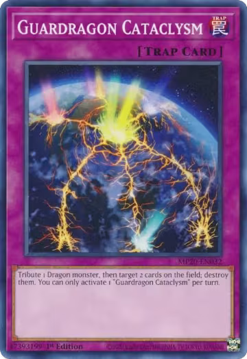 Guardragon Cataclysm (MP20-EN032), 2020 Tin of Lost Memories — Yu-Gi-Oh! card price