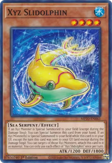 Xyz Slidolphin (MP20-EN061), 2020 Tin of Lost Memories — Yu-Gi-Oh! card price