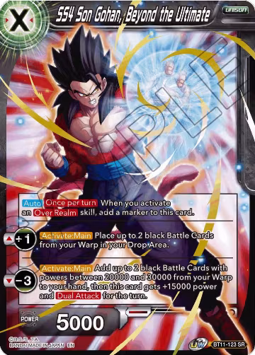 SS4 Son Gohan, Beyond the Ultimate (BT11-123), Vermilion Bloodline — DB Super card price