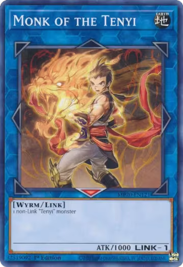 Monk of the Tenyi (MP20-EN121), 2020 Tin of Lost Memories — Yu-Gi-Oh! card price