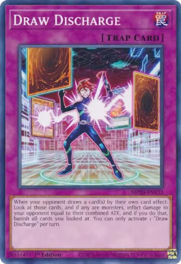 Draw Discharge (MP20-EN132), 2020 Tin of Lost Memories — Yu-Gi-Oh! card price