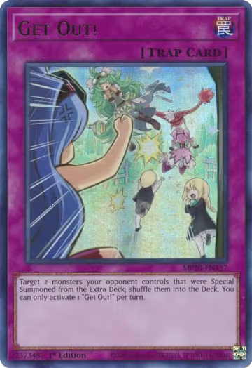 Get Out! (MP20-EN137), 2020 Tin of Lost Memories — Yu-Gi-Oh! card price