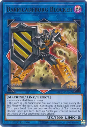 Barricadeborg Blocker (MP20-EN140), 2020 Tin of Lost Memories — Yu-Gi-Oh! card price