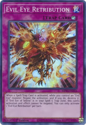 Evil Eye Retribution (MP20-EN244), 2020 Tin of Lost Memories — Yu-Gi-Oh! card price
