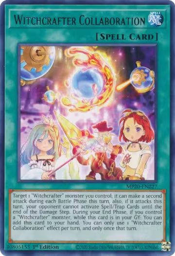 Witchcrafter Collaboration (MP20-EN227), 2020 Tin of Lost Memories — Yu-Gi-Oh! card price