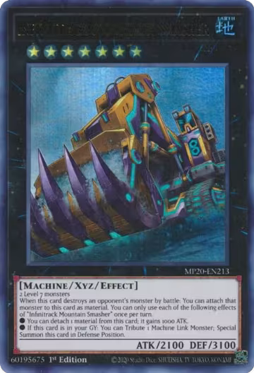 Infinitrack Mountain Smasher (MP20-EN213), 2020 Tin of Lost Memories — Yu-Gi-Oh! card price
