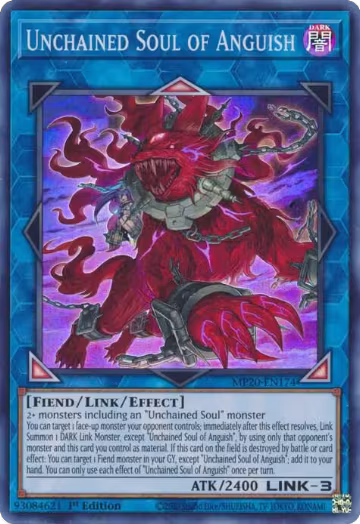 Unchained Soul of Anguish (MP20-EN174), 2020 Tin of Lost Memories — Yu-Gi-Oh! card price