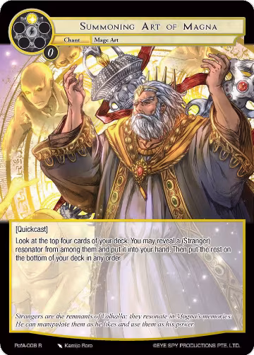 Summoning Art of Magna (PofA-008), Alice Origin IV: Prologue of Attoractia — Force of Will card price
