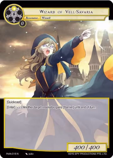 Wizard of Vell-Savaria (PofA-015), Alice Origin IV: Prologue of Attoractia — Force of Will card price
