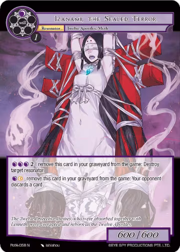 Izanami, the Sealed Terror (PofA-058), Alice Origin IV: Prologue of Attoractia — Force of Will card price
