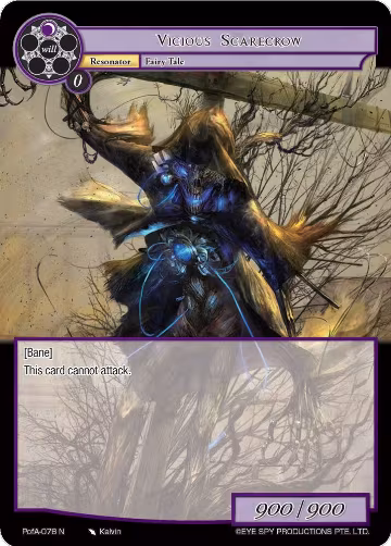 Vicious Scarecrow (PofA-078), Alice Origin IV: Prologue of Attoractia — Force of Will card price