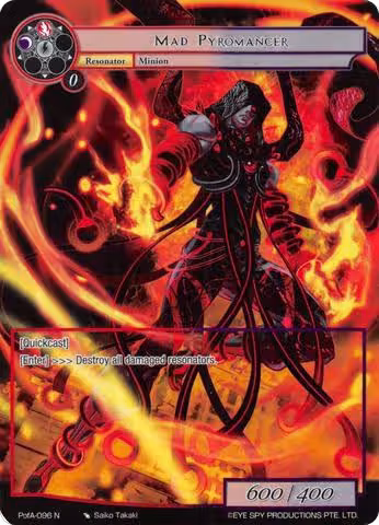 Mad Pyromancer (Full Art) (PofA-096), Alice Origin IV: Prologue of Attoractia — Force of Will card price