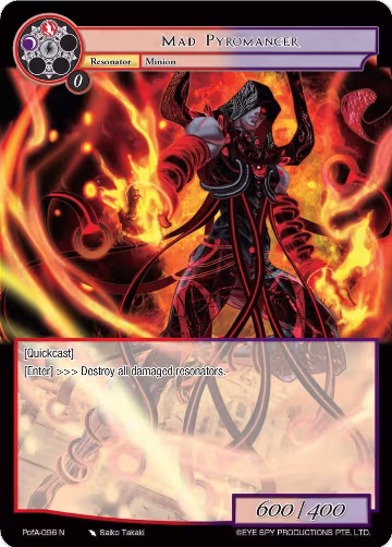Mad Pyromancer (PofA-096), Alice Origin IV: Prologue of Attoractia — Force of Will card price