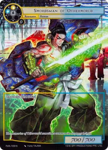 Swordsman of Otherworld (Full Art) (PofA-109), Alice Origin IV: Prologue of Attoractia — Force of Will card price
