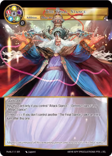 The Final Stance (PofA-111), Alice Origin IV: Prologue of Attoractia — Force of Will card price