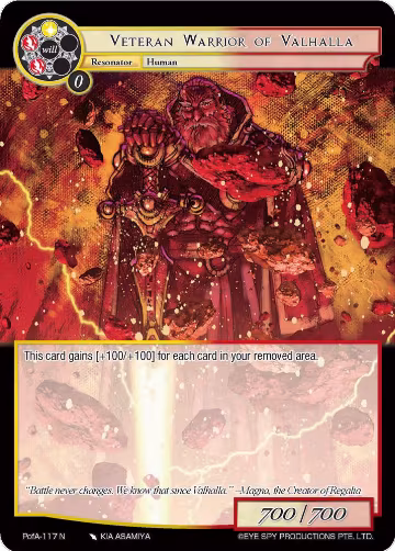 Veteran Warrior of Valhalla (PofA-117), Alice Origin IV: Prologue of Attoractia — Force of Will card price