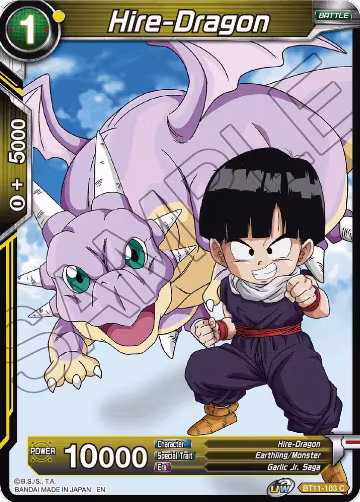 Hire-Dragon (BT11-103), Vermilion Bloodline — DB Super card price