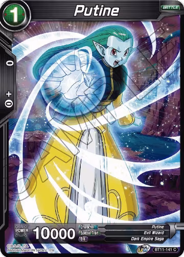 Putine (BT11-141), Vermilion Bloodline — DB Super card price