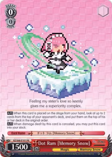 Dot Ram [Memory Snow] (RZ/S68-E101 PR) — card price