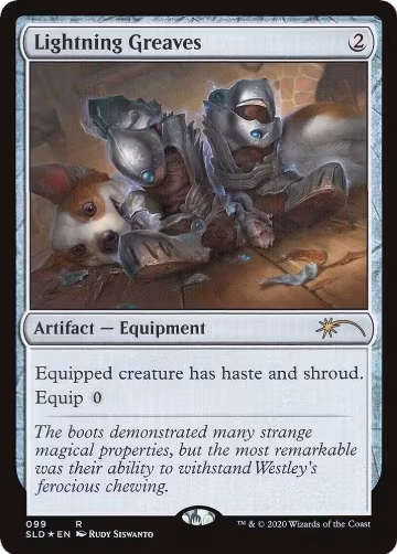 Lightning Greaves (099) (99), Secret Lair Drop Series — Magic card price