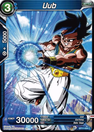 Uub (BT11-039), Vermilion Bloodline — DB Super card price