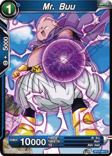 Mr. Buu (BT11-041), Vermilion Bloodline — DB Super card price