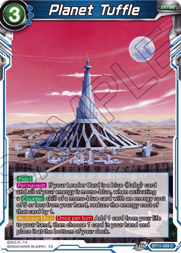 Planet Tuffle (BT11-058), Vermilion Bloodline — DB Super card price
