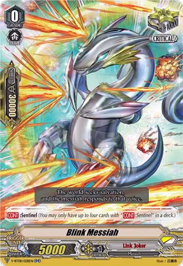 Blink Messiah (V-BT08/028EN RR), V-BT08: Silverdust Blaze — Vanguard card price