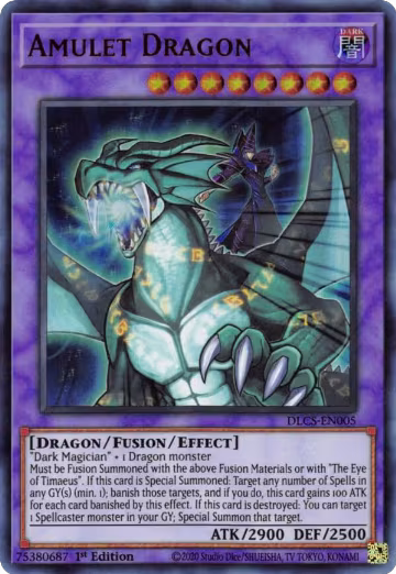 Amulet Dragon (DLCS-EN005), Dragons of Legend: The Complete Series — Yu-Gi-Oh! card price