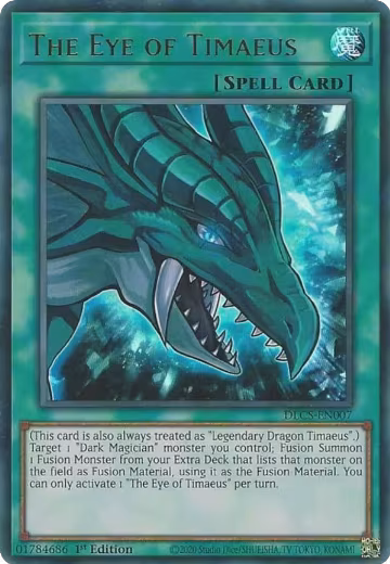 The Eye of Timaeus (DLCS-EN007), Dragons of Legend: The Complete Series — Yu-Gi-Oh! card price