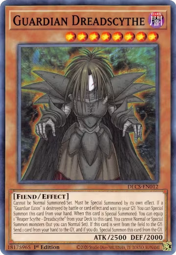 Guardian Dreadscythe (DLCS-EN012), Dragons of Legend: The Complete Series — Yu-Gi-Oh! card price