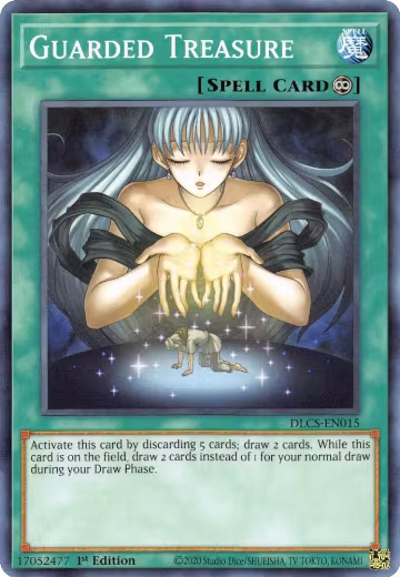 Guarded Treasure (DLCS-EN015), Dragons of Legend: The Complete Series — Yu-Gi-Oh! card price