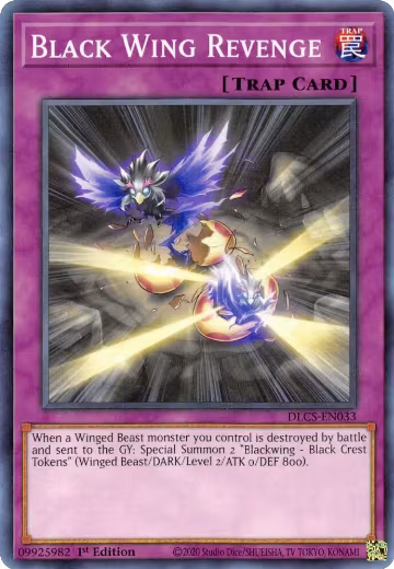 Black Wing Revenge (DLCS-EN033), Dragons of Legend: The Complete Series — Yu-Gi-Oh! card price