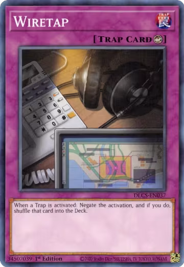 Wiretap (DLCS-EN037), Dragons of Legend: The Complete Series — Yu-Gi-Oh! card price