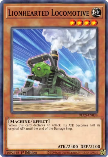 Lionhearted Locomotive (DLCS-EN038), Dragons of Legend: The Complete Series — Yu-Gi-Oh! card price