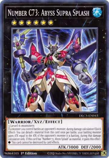 Number C73: Abyss Supra Splash (DLCS-EN043), Dragons of Legend: The Complete Series — Yu-Gi-Oh! card price
