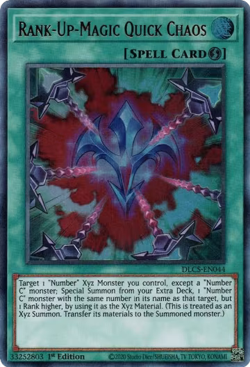 Rank-Up-Magic Quick Chaos (DLCS-EN044), Dragons of Legend: The Complete Series — Yu-Gi-Oh! card price