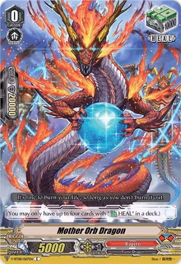 Mother Orb Dragon (V-BT08/067EN C), V-BT08: Silverdust Blaze — Vanguard card price