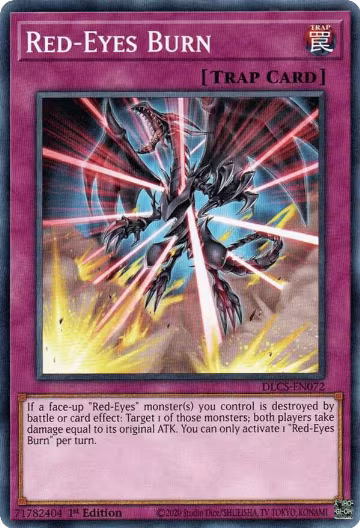 Red-Eyes Burn (DLCS-EN072), Dragons of Legend: The Complete Series — Yu-Gi-Oh! card price