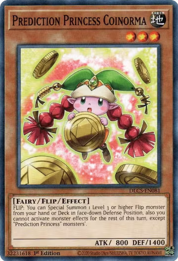 Prediction Princess Coinorma (DLCS-EN081), Dragons of Legend: The Complete Series — Yu-Gi-Oh! card price
