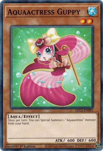 Aquaactress Guppy (DLCS-EN091), Dragons of Legend: The Complete Series — Yu-Gi-Oh! card price