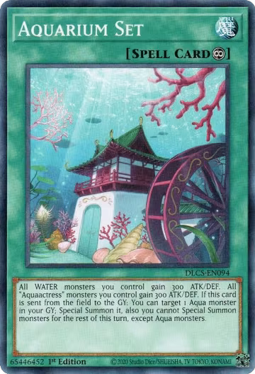 Aquarium Set (DLCS-EN094), Dragons of Legend: The Complete Series — Yu-Gi-Oh! card price