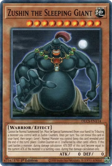 Zushin the Sleeping Giant (DLCS-EN114), Dragons of Legend: The Complete Series — Yu-Gi-Oh! card price