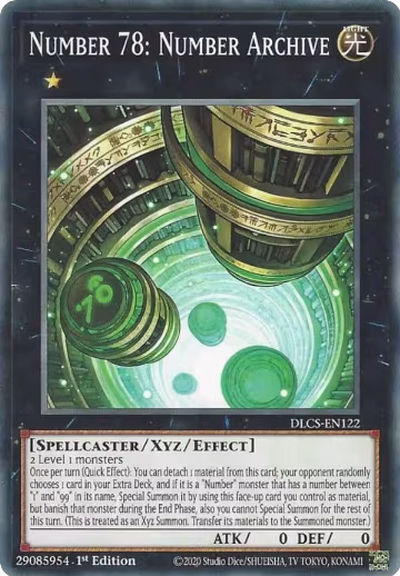Number 78: Number Archive (DLCS-EN122), Dragons of Legend: The Complete Series — Yu-Gi-Oh! card price