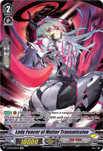 Lady Fencer of Matter Transmission (SP) (V-BT08/SP15EN SP), V-BT08: Silverdust Blaze — Vanguard card price