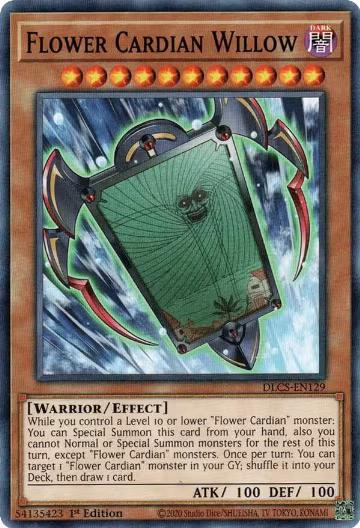 Flower Cardian Willow (DLCS-EN129), Dragons of Legend: The Complete Series — Yu-Gi-Oh! card price