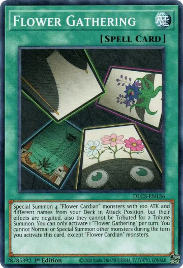 Flower Gathering (DLCS-EN136), Dragons of Legend: The Complete Series — Yu-Gi-Oh! card price