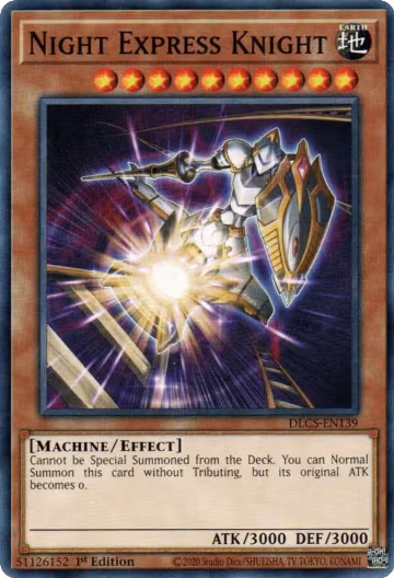 Night Express Knight (DLCS-EN139), Dragons of Legend: The Complete Series — Yu-Gi-Oh! card price